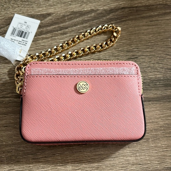 MK Medium Chain Card Wallet NWT - Picture 1 of 7